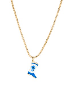 Brielle Cowboy Boot Pendant Chain Necklace £26 €34