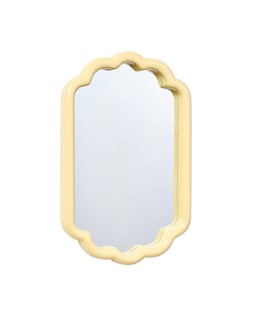 Butter Yellow Lacquer Wall Mirror £59.50