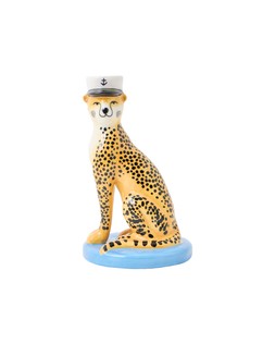 Cheetah Ceramic Candlestick Holder £19.50 €25.50