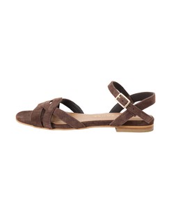 Chocolate Brown Suede Sandals £65 €85
