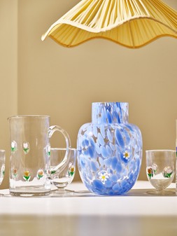 Daisy Blue Spot Vase £35 (2)