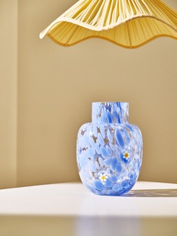 Daisy Blue Spot Vase £35