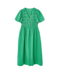 Dobby Spot Midi Dress £85