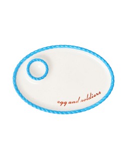 Egg & Soldiers Ceramic Plate £15 €19.50