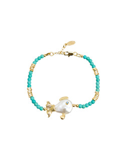 Fiona Fish Faux Pearl Beaded Bracelet £22.50 €29.50
