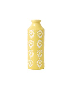 Fleur Yellow Ceramic Vase