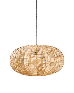 Franklin Oval Rattan Woven Lamp Shade £45 €59