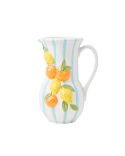 Fruit Blue Striped Ceramic Jug £39.50