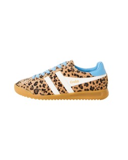 Gola x OB Exclusive Torpedo Animal Print & Blue Trainers £100