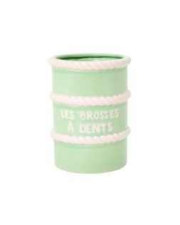 Green Ceramic Tootbrush Holder £12.50 €16.50