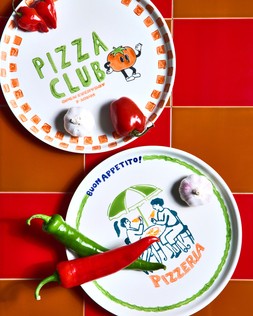 Pizzeria Ceramic Serving Plate 32.50