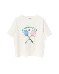 Ivory Casa Badminton Graphic T-Shirt £38 €49.50