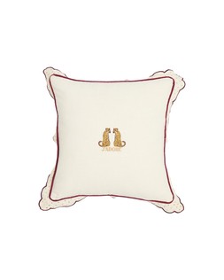J'adore Cheetah Polka Dot Frill Cushion Cover 45x45cm £29.50 €38.50
