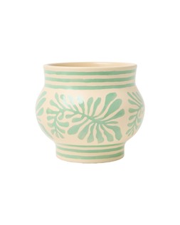 Leaf Green Ceramic Plant Pot €38.50