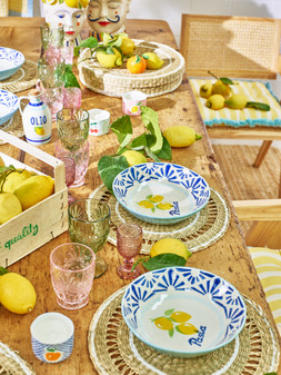 Lemon Ceramic Pasta Bowl €19.5