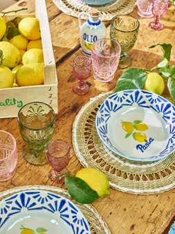 Lemon Ceramic Pasta Bowl €19.5