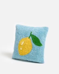 Lemon Tufted Cushion Cover 45x45cm
