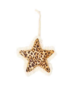 Leopard Print Star Christmas Tree Decoration £7.50 €9.75