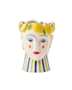 Lola Ceramic Face Vase