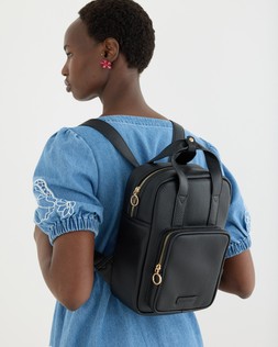 Mami Black Mini Backpack £55 €72
