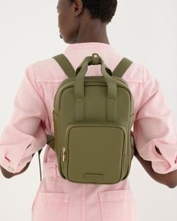Mami Khaki Mini Backpack £55 €72