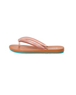 Melissa Brown Blue Airflow Flip Flops