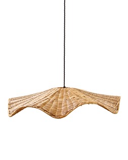 Minelli Wavy Rattan Woven Lamp Shade £55 €72
