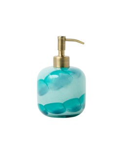 Naya Blue Glass Refillable Soap Dispenser €25.50