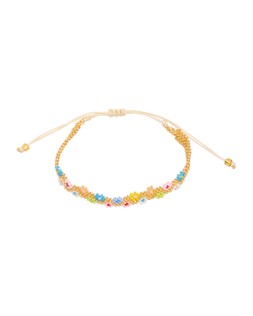 Nora Beaded Flower Friendship Bracelet £22.50