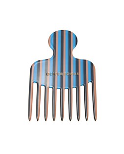 Odelie Blue Stripe Resin Comb £16.50