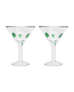 Olive Martini Glasses Set of Two £26.50 €34.50