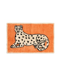 Orange Cheetah Rectangle Bath Mat £29.50 €38.50