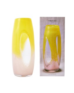Oritzó Yellow Glass Vase £42.50