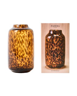 Padera Brown Speckle Glass Vase €45.5
