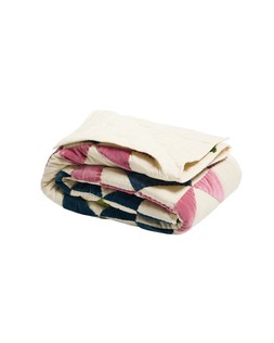 Patchwork Star Multicolour Velvet Quilt Single £115 €150