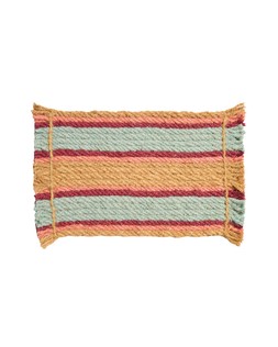 Pink & Blue Striped Doormat €32.50