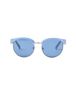 Powder Blue Browline Sunglasses £26