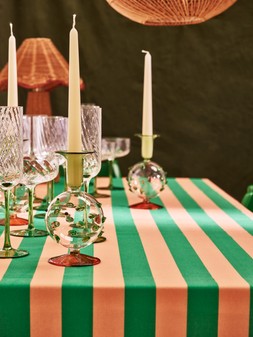 Puffa Fish Glass Candle Holder £16.5