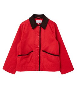 Red Collared Barn Jacket £95 €125