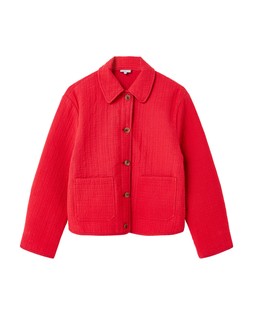 Red Quilted Jacket £95