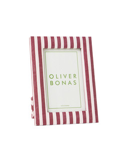 Reine Red Stripe Paper Photo Frame 4x6%22 £14.50 €19
