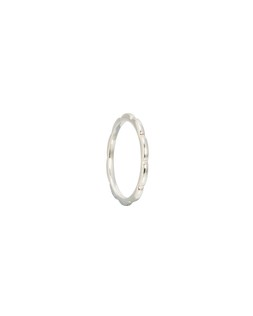 Senna Scalloped Flower Silver Ring £36