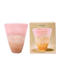 Solana Tonal Pink Glass Vase €45.5