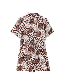 Sunshine Horizon Print Playsuit £80 €104