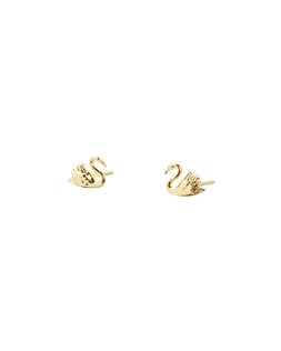 Sydney Swan Gold Plated Stud Earrings £26