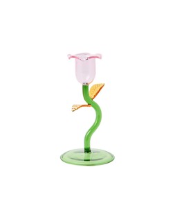 Tall Tulip Glass Candlestick Holder €16.5