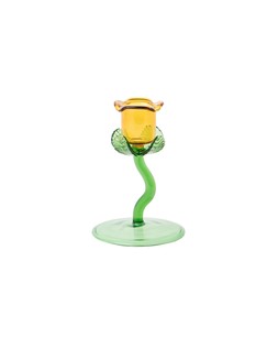 Tulip Green Candlestick Holder €12.50