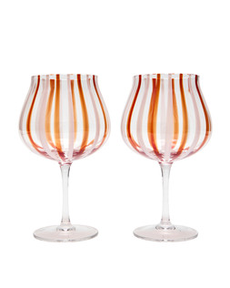 Vita Stripe Gin Glasses Set of Two £29.50 €38.50