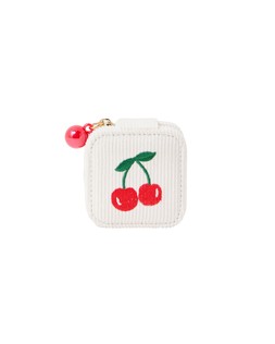 White Cherries Square Jewellery Box £14.50