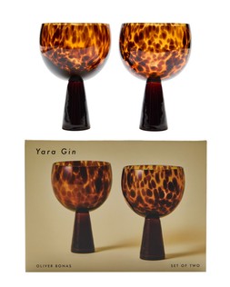 Yara Tortoiseshell Gin Glasses Set of Two £22.50 €29.50